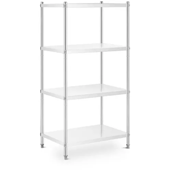 Étagère métallique - 90 x 60 x 180 cm - Royal Catering - 200 kg - Acier inoxydable