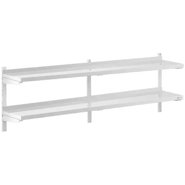 Étagère murale - 2 tablettes - 30 x 200 cm