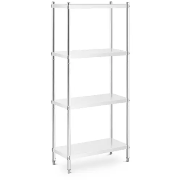 Étagère inox - 80 x 40 x 180 cm - Royal Catering - 200 kg