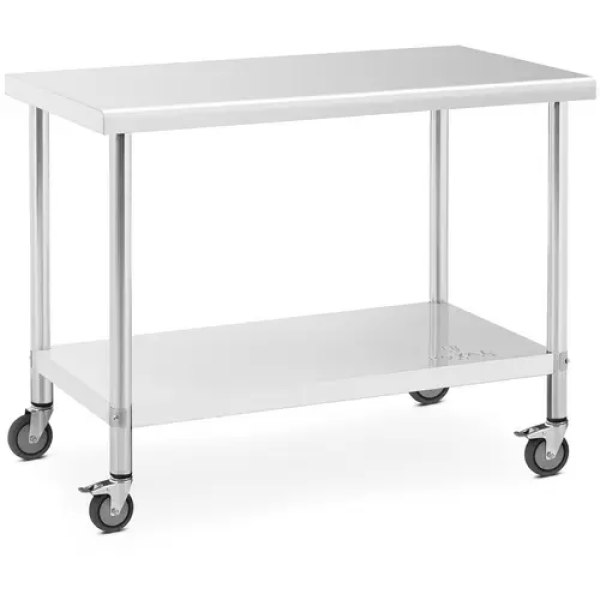 Table de travail - 60 x 120 cm - Capacité de 158 kg - Royal Catering