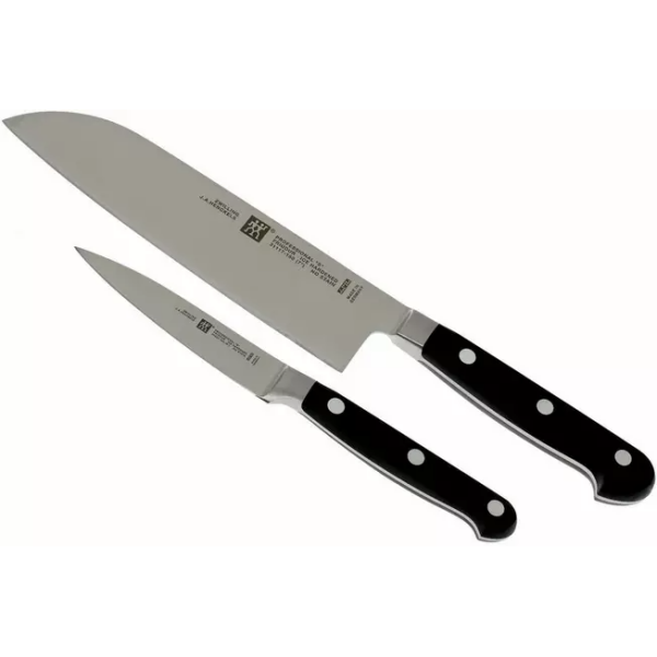 Zwilling 35649-000 Professional S set de 2 couteaux, Santoku