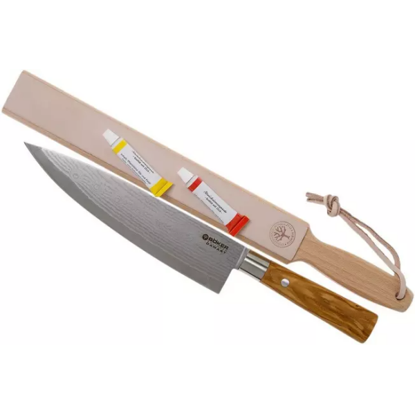Böker Damast Olive coffret cadeau 2 pièces - 130600SET