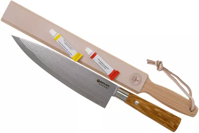 Böker Damast Olive coffret cadeau 2 pièces - 130600SET