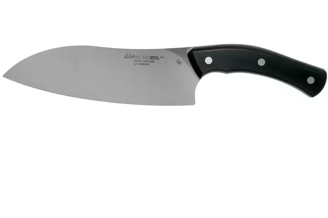 Due Cigni Arne Line santoku 19 cm, noir