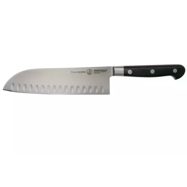 Messermeister Meridian Elite E-3610-7K santoku avec fossettes, 18 cm