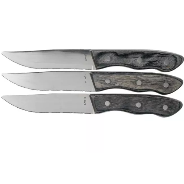 Amefa Hercule XXL 4917 trois couteaux à steak
