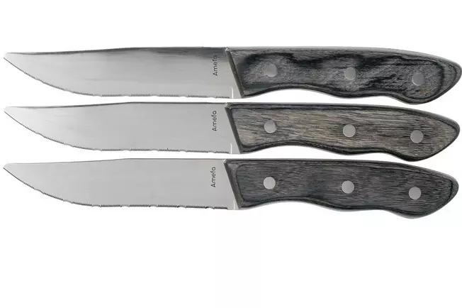 Amefa Hercule XXL 4917 trois couteaux à steak