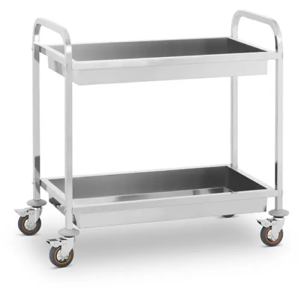 Chariot de service - 2 bacs - 320 kg