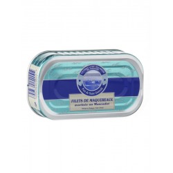 FILETS DE MAQUEREAUX MARINÉS AU MUSCADET 118GR