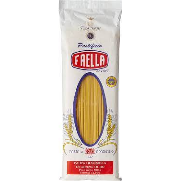 Spaghetti IGP Nudeln aus italienischem Hartweizen 1 kg Packung - Faella Gragnano Artikel-Nr.: 05128