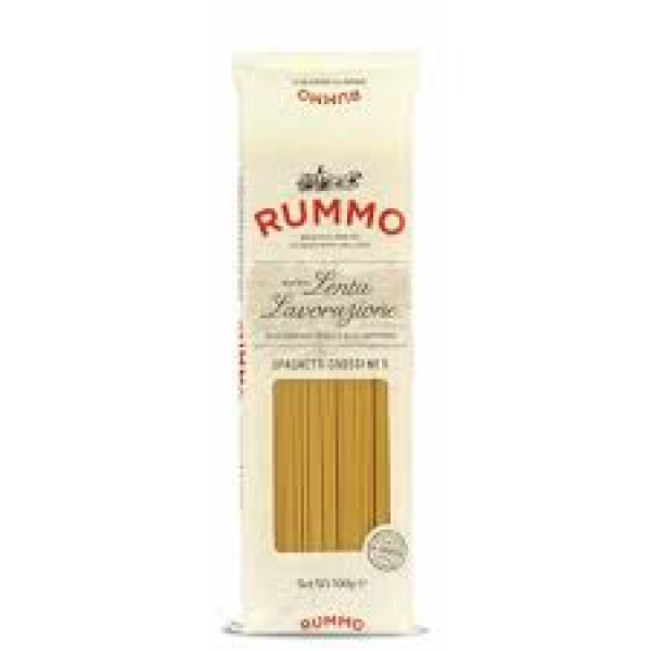 Spaghettini n°2 Pâtes à base de semoule de blé dur Sachet de 500 g - Pasta Rummo