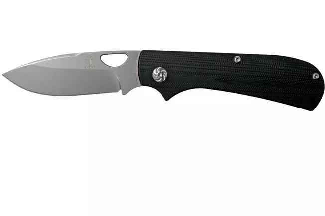 Kizer Vanguard Zipslip V3507N1 couteau de poche noir, design Michael Vagnino