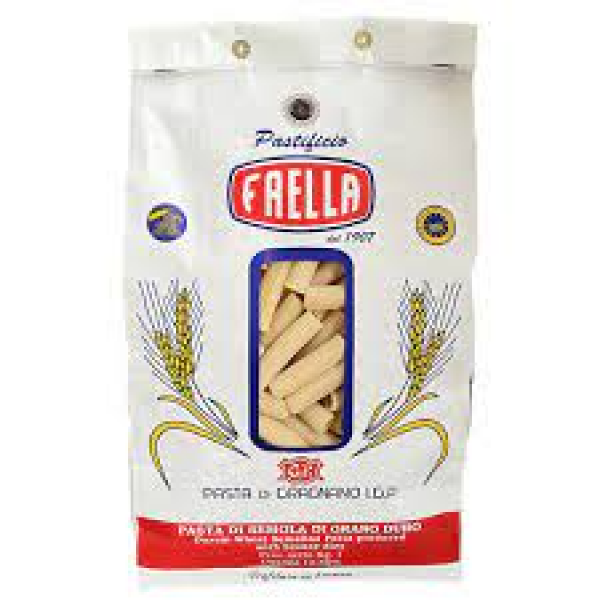 Penne medie Rigate IGP Nudeln aus italienischem Hartweizen 1 kg Packung - Faella Gragnano