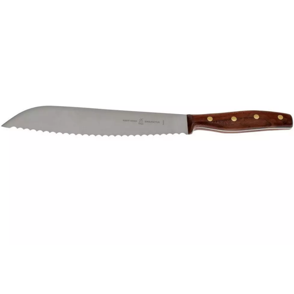 Robert Herder 9213197518 Couteau à pain Grandmoulin bois de noyer