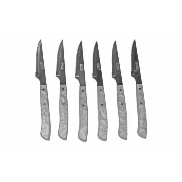 MAM Iberico Pearl 14036-K, ensemble de 6 couteaux à steak