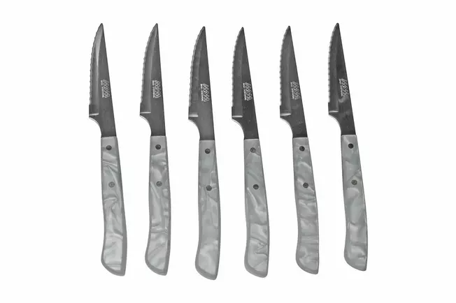 MAM Iberico Pearl 14036-K, ensemble de 6 couteaux à steak