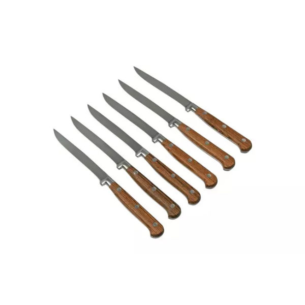 Maserin Apollo Bocote 2411-BO ensemble de 6 couteaux à steak