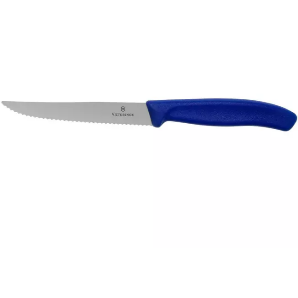 Victorinox SwissClassic 6.7232.20 couteau à steak dentelé, bleu