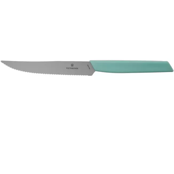 Victorinox Swiss Modern 6.9006.12W41 couteau à steak 12 cm, vert