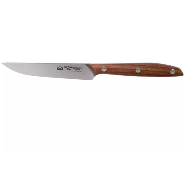 Due Cigni 1896, 2C1003NO couteau à steak 11 cm, bois de noyer
