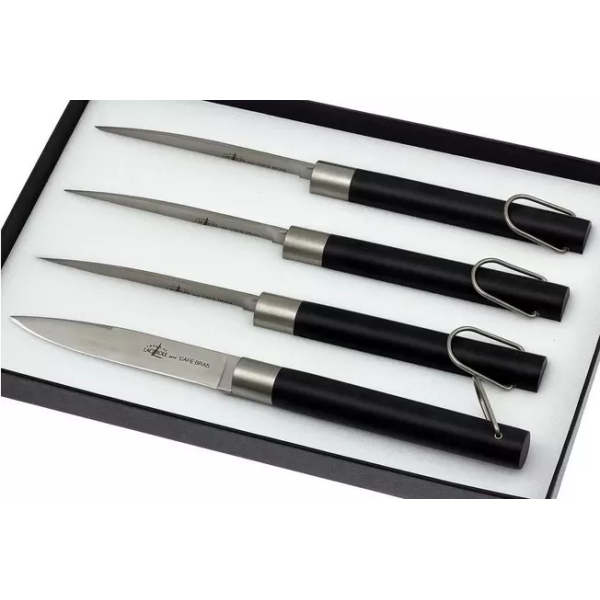 Forge de Laguiole, T4BRASSPC Café Bras steak knife set