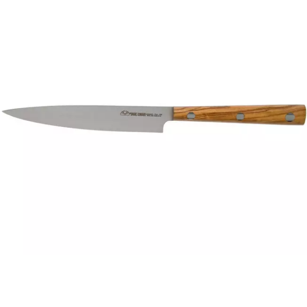 Couteau à steak Due Cigni Hakucho 12 cm, bois d'olivier