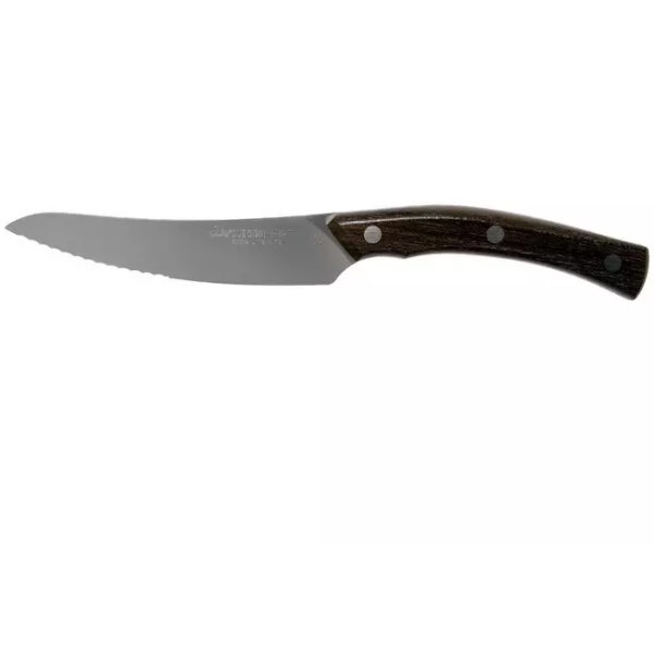 Due Cigni Arne Line couteau à steak dentelé 11 cm, zircoté