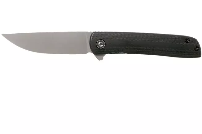 Civivi Bo C20009B-3 Black G10, couteau de poche Stonewashed, design Brad Zinker