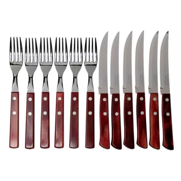 Ensemble de couverts à steak 12 pièces Tramontina Churrasco, 29899-219