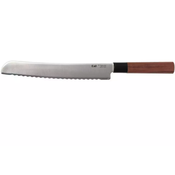 Couteau à pain Kai Seki Magoroku Séquoia 0225B 22,5 cm
