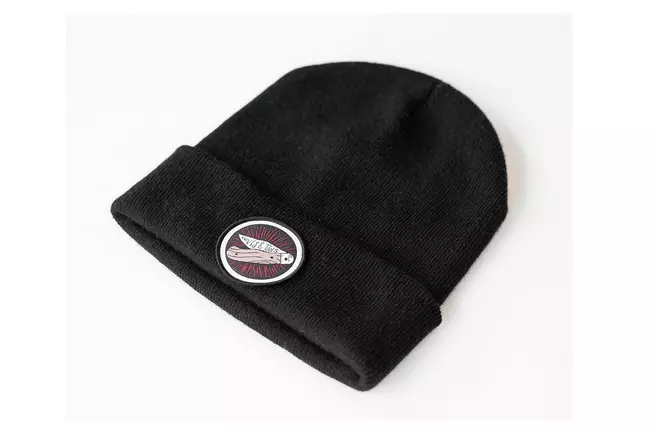 Knivesandtools Beanie Classic Pocket Knife BN-01 noir, bonnet