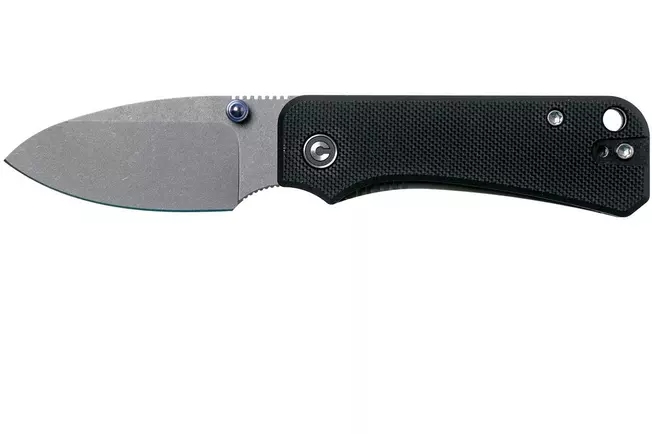 Civivi Baby Banter C19068S-1 Black G10, couteau de poche Stonewashed, design Ben Petersen