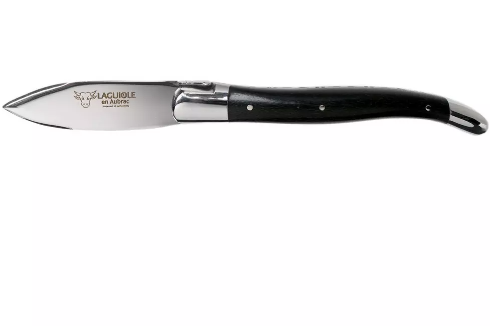 Laguiole en Aubrac Huître C2I99EBIH couteau à huitre bois d'ébène