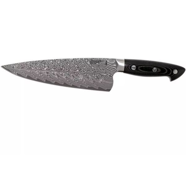 Bob Kramer by Zwilling Euro Couteau de chef en acier inoxydable 20 cm, 34891-201-0