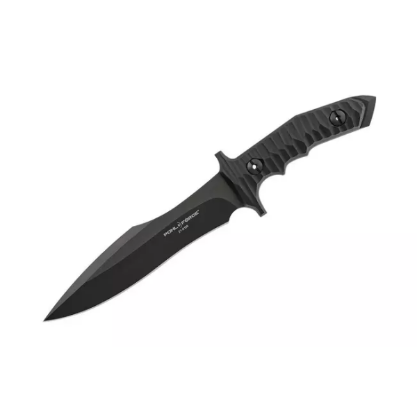 Couteau de survie Pohl Force Tactical Nine Black 5015, design Dietmar Pohl