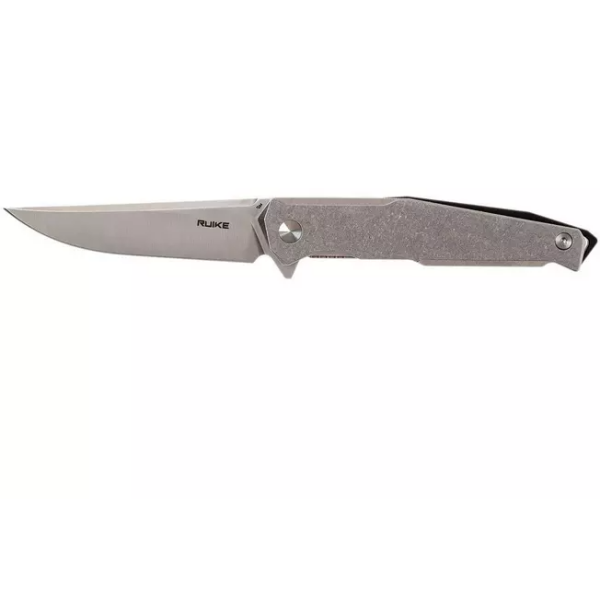 Ruike P108-SF Blue couteau de poche, cadre Stonewashed