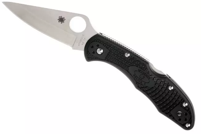 Spyderco Delica 4 C11PBK couteau de poche sabre grind