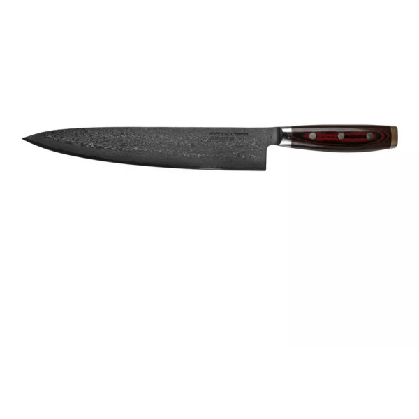 Couteau de chef Yaxell Super Gou 37110 acier damas 161 couches, 25,5 cm