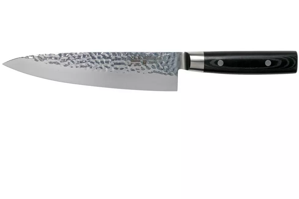 Couteau à découper Tojiro Shippu Damas noir 21 cm, FD-1599