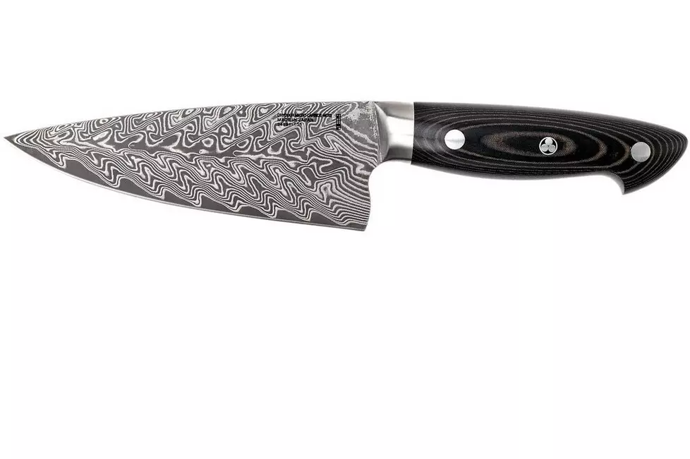Bob Kramer by Zwilling Euro Couteau de chef en acier inoxydable 16 cm, 34891-161-0