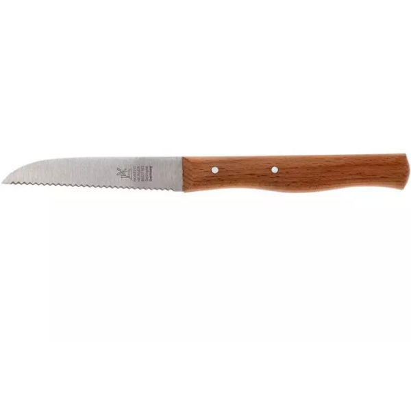 Robert Herder couteau à légumes dentelé inox, hêtre