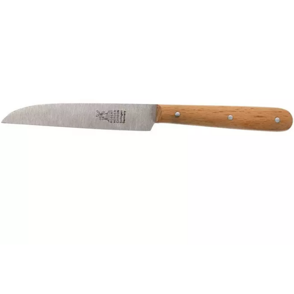 Robert Herder couteau à éplucher droit classique, hêtre rouge, 8,5 cm