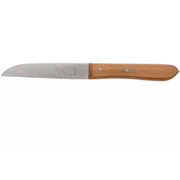 Robert Herder couteau à éplucher droit classique, hêtre rouge, 9,2 cm