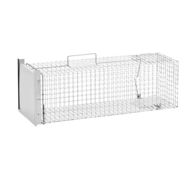 Piège animaux - 82 x 29.5 x 29 cm - Taille de maille : 25 x 25 mm