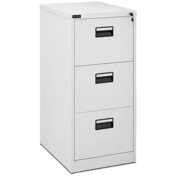 Meuble de classement suspendu - 470 x 600 x 1 015 mm - 3 tiroirs - 125 kg