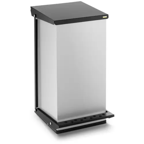 Poubelle à pédale - 70 l - Acier peint par poudrage