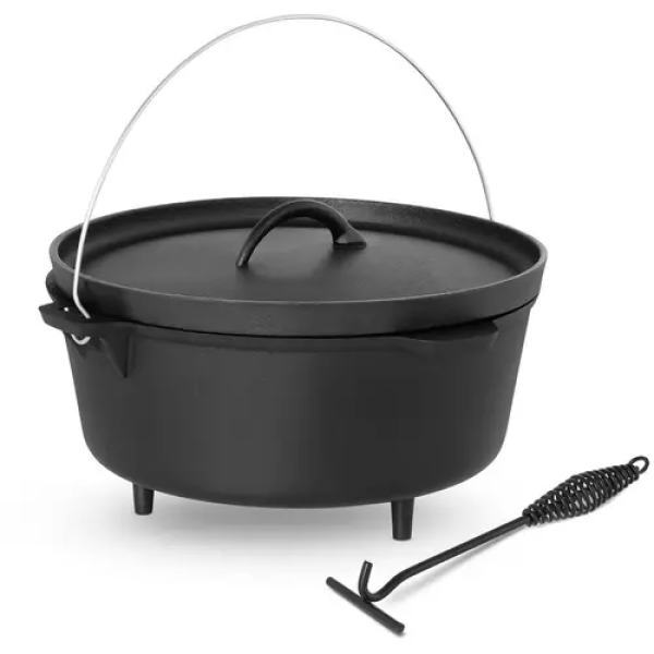 Four hollandais avec anse et couvercle - 10,75 litres