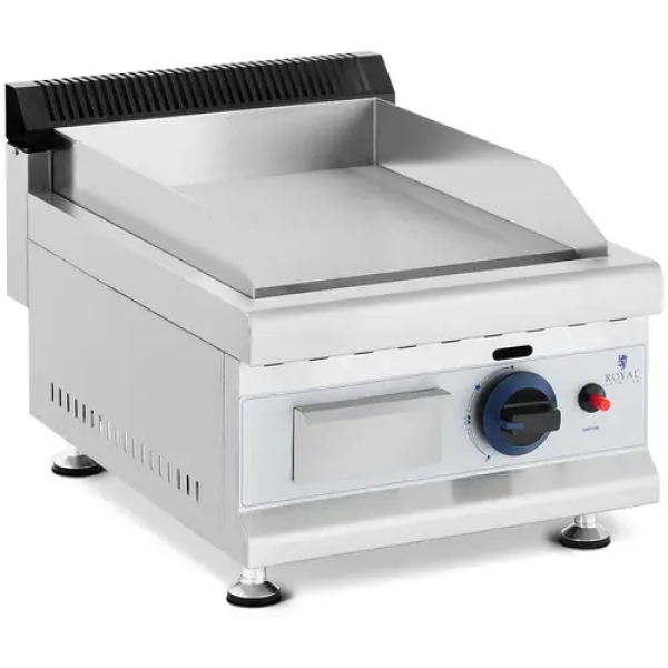 Plancha à gaz - 35 x 40 - 3,000 W - Propane/butane - 0,05 bar