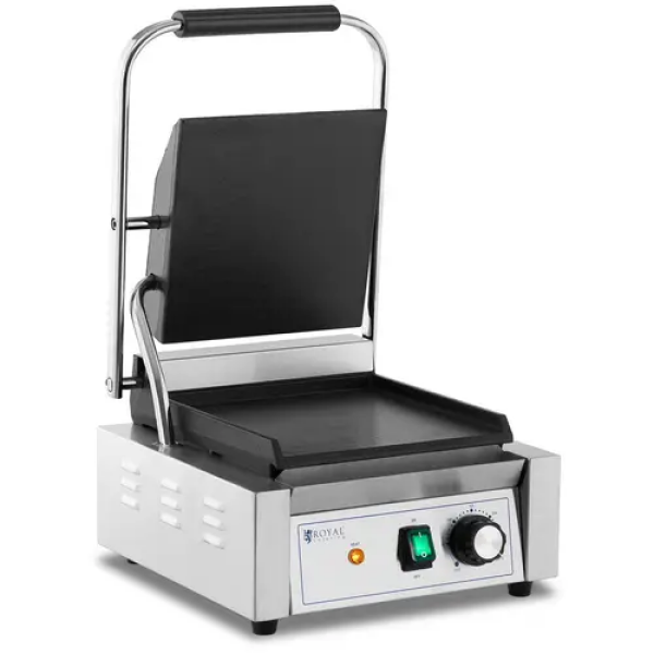 Machine à panini - Lisse - Royal Catering - 1,800 W