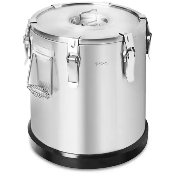 Conteneur isotherme - 22 l - Royal Catering - Dessous en caoutchouc